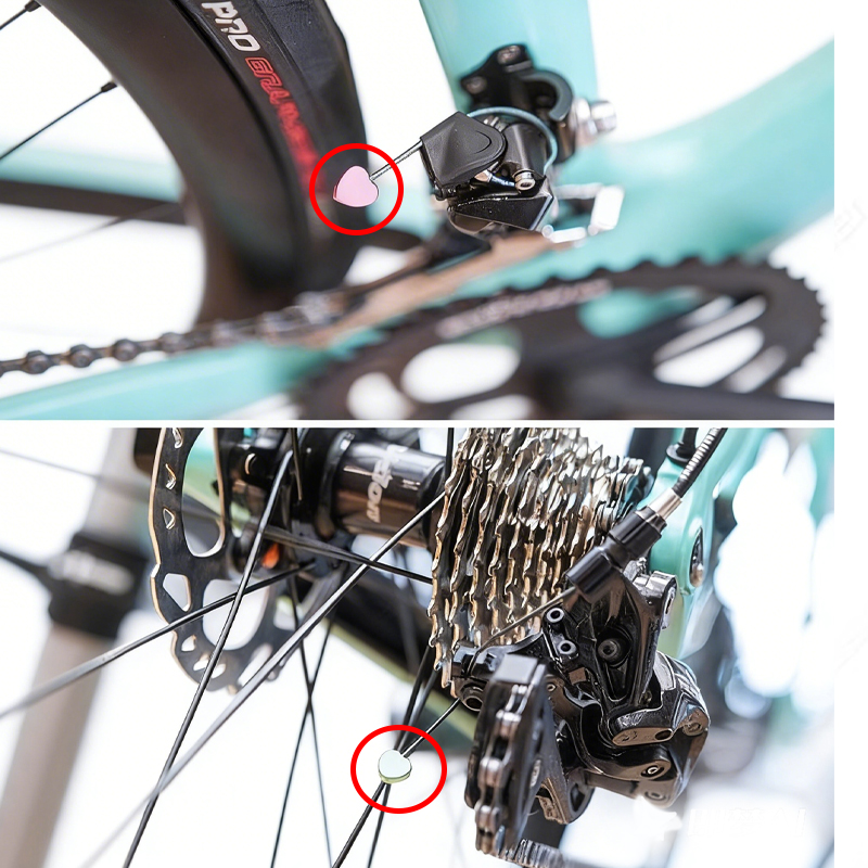 自転車用エンドキャップ、ハート型可変速エンドキャップ、アルミ - Wire Connector Cap のレビューと価格