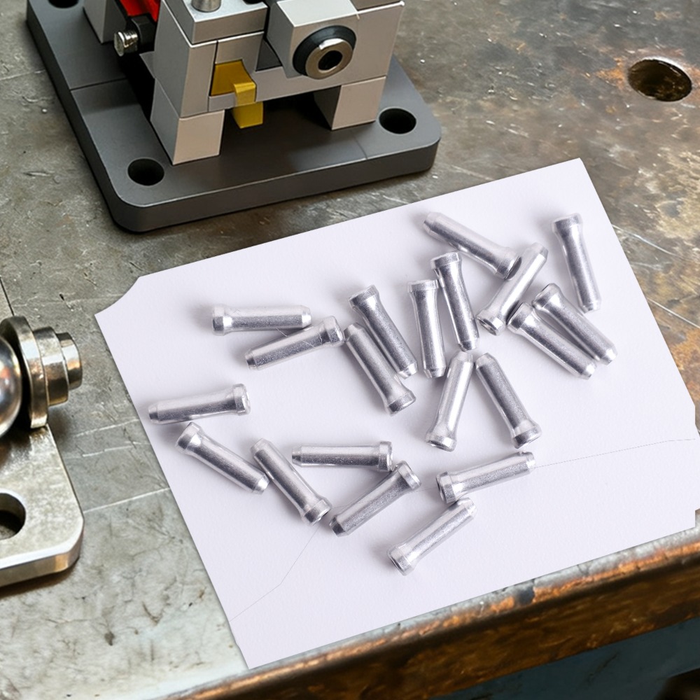 自転車ブレーキシフターケーブルチップアルミブレーキラインディ - Wire Connector Cap のレビューと価格
