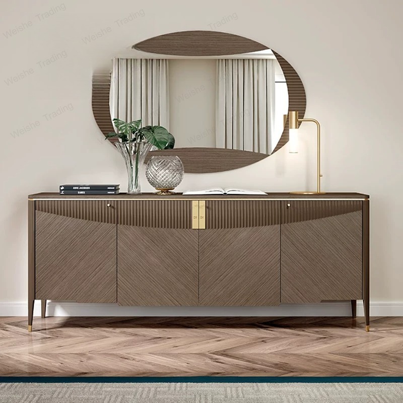 軽奢な住宅リフォーム家具/モデルハウス木製アートデザイン玄関 - Tv Home Improvement のレビューと価格